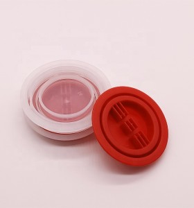 69mm Plastic screw caps metal paint bucket screw top lids for sale