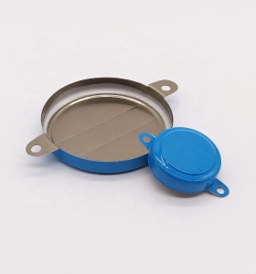 Multicolor metal tamper proof drum caps seals for diameter 70mm and 35mm