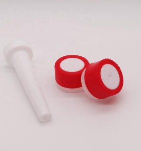 The cheapness & high quality plastic pressure childproof cap for Dia 65mm cleaner cans
