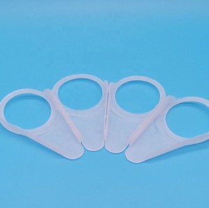 Plastic components for 4L paint tin cans