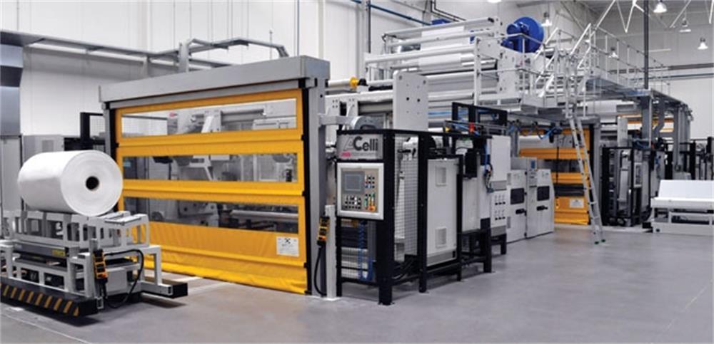 cleaning steps of the meltblown nonwoven production line