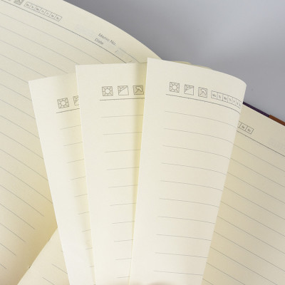 A5 PU Leather Notebook with Band Closure and Pen Holder