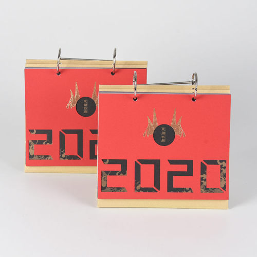 Custom Design Printing Stand 2020 Table Calendar