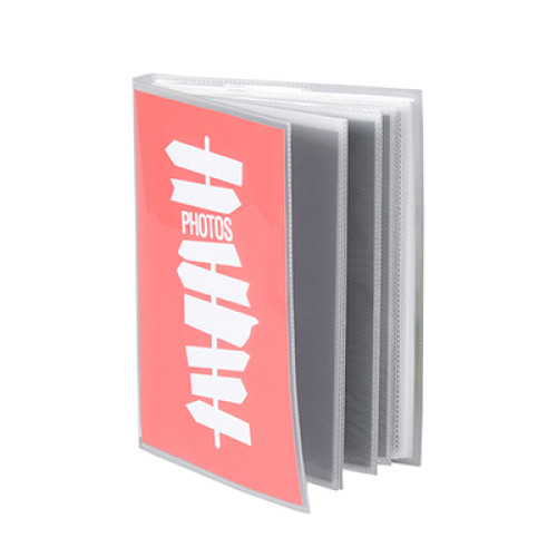 Custom Cover 24 Clear Sheets 48 Inner Pages 48 Pockets PP Plastic Photo Album 6*8 inches Photo