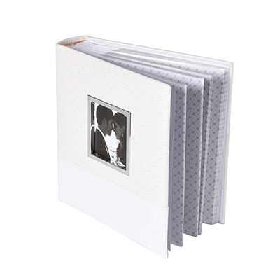 PU Leather Cover Photo Album with Inner Pages and Clear Pockets