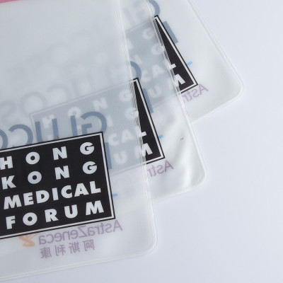 Waterproof PVC Zipper Document Bag for School Office Supplies