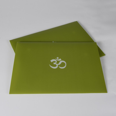 A4 Plastic Envelope Folder with Snap Button Closure for School Students