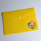 A4 Plastic Envelope Folder with Snap Button Closure