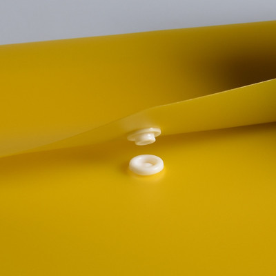 A4 Plastic Envelope Folder with Snap Button Closure