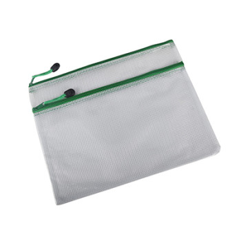 Double Pockets Mesh Waterproof Office File Bag