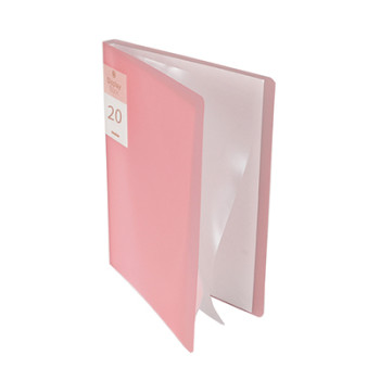 20 Pockets Clear Sleeves Protectors Display Book