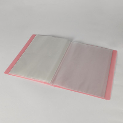 20 Pockets Clear Sleeves Protectors Display Book