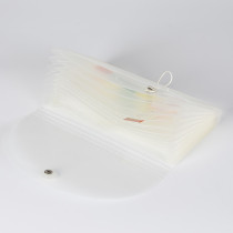 Translucent Expanding Bill Folder with Elastic Band