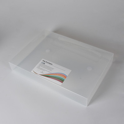 Transparent Letter Size Document Case with Handles