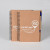 Soft Kraft Cover Spiral Notebook with Lined Paper