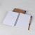 Soft Kraft Cover Spiral Notebook with Lined Paper