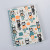 A5 A6 Printed PP Cover Wirebound Spiral Notebook