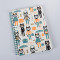 A5 A6 Printed PP Cover Wirebound Spiral Notebook