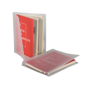 Transparent PP Cover Detachable Inner Pages Spiral Notebook