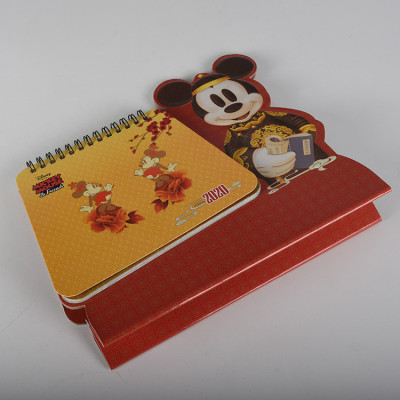 Cute Mouse Shaped New Year Monthly Desktop Calendarr