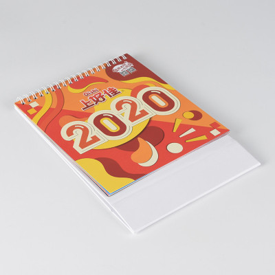 New Year Monthly Desktop Standing Flip Calendar