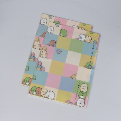 Customzied Print 3 Layers L-shape File Folder