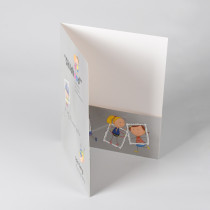 Letter Size 2-Pocket Paper File Folder