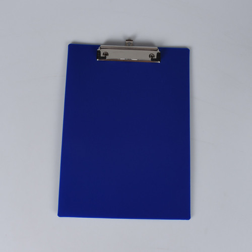 Deep Blue Plastic Clipboards with Custom Print