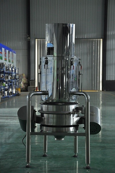 Stainless steel vacuum powder conveyor dust-free feeding station