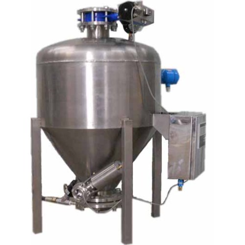 Positive pressure conveyor dense phase positive pressure conveyor