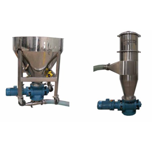 Dilute phase positive pressure conveyor