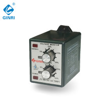 GINRI JVM-A/AC380V 3 Phase OV/UV Protector Adjustable Voltage Monitoring Relay Phase Failure Relay