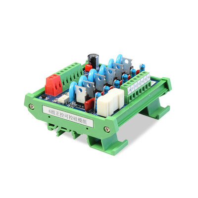 6 Channel SCR Module JR-6K Thyristor Optocoupler I/O Protector PLC AC Output Amplified Board DC24V
