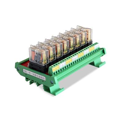PLC Output Module 8 Channel With Optocoupler GINRI JR-8L1/DC24V 8 Channel Omron Relay Module/Card