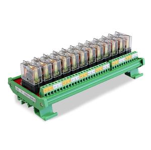 JR-12L1 Relay Module Omron 24v 12 Channel PLC Output Amplified Board