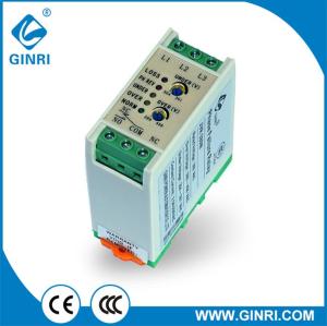 GINRI JVR-380W 3 Phase Adjustable Voltage Monitoring Relay Phase Sequence Failure Unbalance Relay