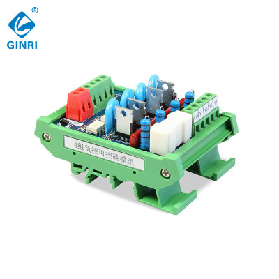 JR-4K Silicon Controlled Rectifier Module 4 Channel SCR Module Thyristor Control Board PLC AC Amplifier CARD