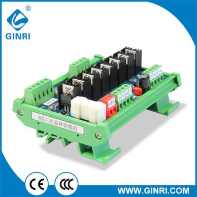 Ginri JR-8J Transistor module with Optocoupler Isolator 8 Channel PLC DC Relay  Board