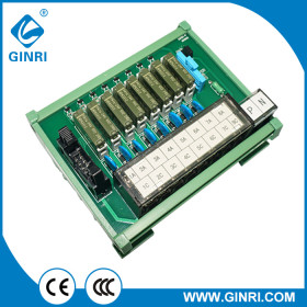 GINRI JR-B8PJ-F 8 Channel DC24V IDC Connector Relay Module Japanese terminal
