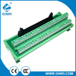 GINRI JR-50TBC Terminal Block Interface Modules 50P IDC Connector 2.54mm Pin Patch