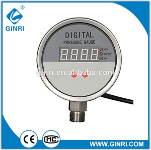 4 digital LED display pressure gauge DPR-B80/B90 DC24V AC220V AC380V