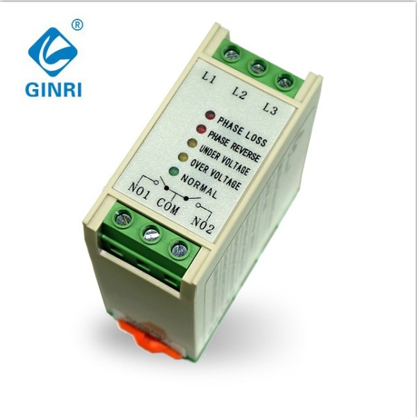 Automatic Phase Sequence  Corrector GINRI JVRP Voltage and Phase Monitoring Relay