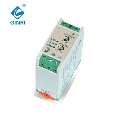 Ginri 3A 220V SVR-220W Single Phase Voltage Protector  Over Under Voltage Relay Adjustable