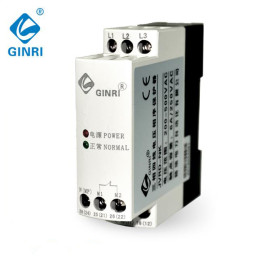 Ginri JVRD-NK(Greater resistance to inverter noise)Three phase Four wire Voltage Monitoring Relays