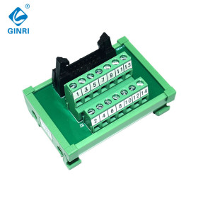 GINRI JR-14TBC MIL connector breakout board amplifier IDC Interface Modules for Flat Ribbon Cables