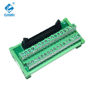GINRI JR-34TBC 34Pin IDC Interface Modules Breakout Board Terminal Board Adapter Connector