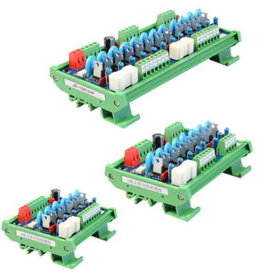 8 Channel PLC Protection AC silicon Optocoupler Isolation Board Output Board JR-8K SCR Module