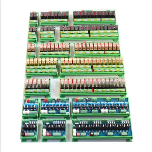 GINRI JR-B32PC-F-FX/24VDC 32 Channel Relay Module Board 40p MIL connector relay module