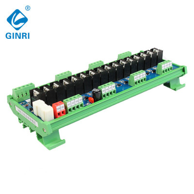 GINRI JR-16J/24 16 Channel Transistor DC Amplified Output Power Plate PLC Protection Board Module