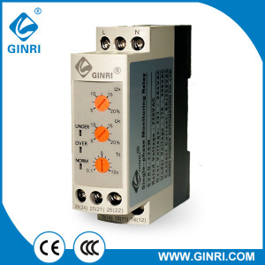 GINRI SVRD-220W Single Phase Over voltage Under Voltage Protection Relay